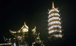黑夜中的璀璨