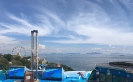 香港海洋公园一角